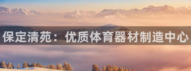 尊龙官网手机版：保定清苑：优质体育器材制造中心